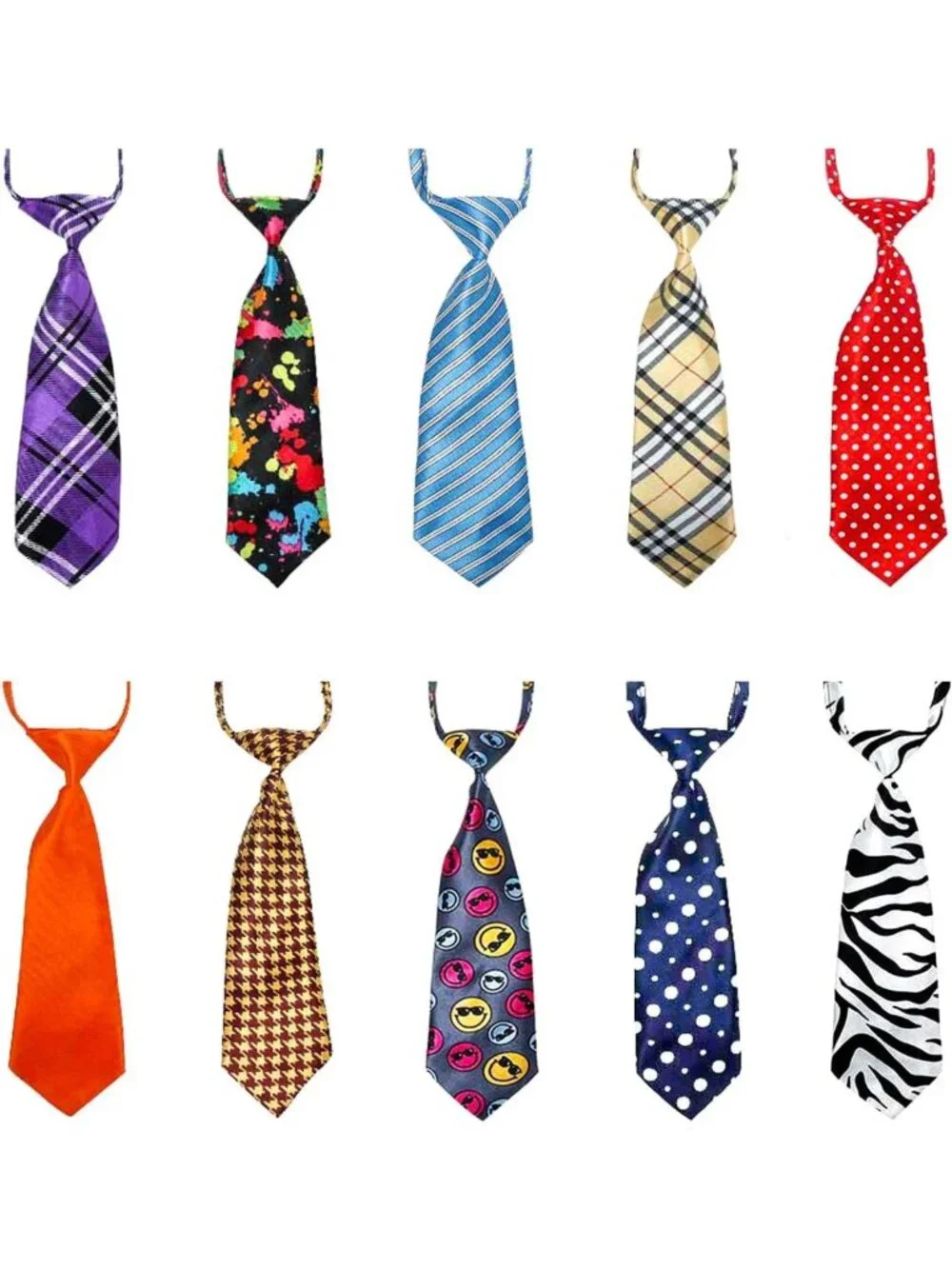 Adjustable Dog Neck Tie for Large Dogs | Bow Ties & Grooming Accessories